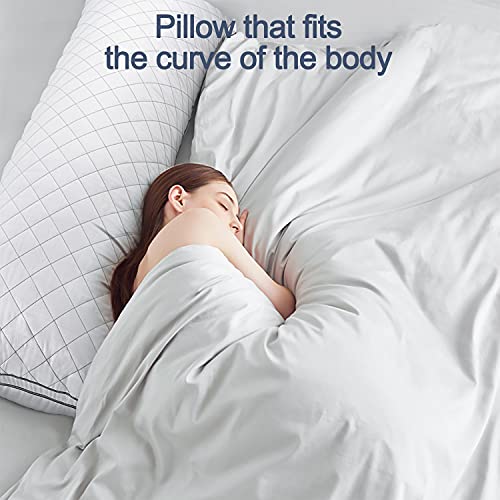 Luxury Full Body Pillow， Polyester Bed Pillows，Adjustable Soft Body