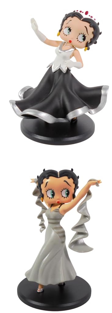 OPO 10 - Set of 2 Figurines compatible with BETTY BOOP DANCE: Waltz - height 12cm - LBB6