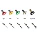 DUSICHIN DUS-030 Pressure Washer Spray Nozzle Tips Multiple Degrees, 1/4 INCH 3.0 GPM