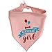 JOYLOADER Dog Birthday Bandana Girl - Dog Birthday Party Supplies - Birthday Girl Dog Bandana - Ideal Birthday Gift Idea for Pet