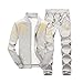 Men's 2 Piece Outfits Casual Long Sleeve Full-Zip Jacket Coat& Pants Jumpsuit Set