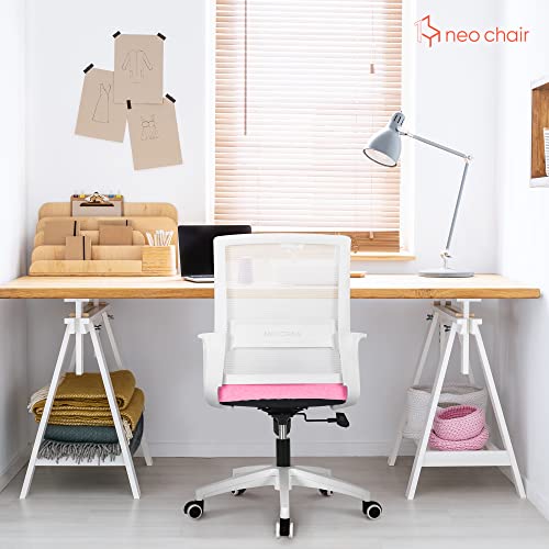 NEO CHAIR Office Swivel Desk Ergonomic mesh Adjustable Lumbar Support