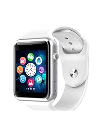 A1 Smart Watch Cámara Bluetooth integrada en Android iOS Samsung HTC soporte tarjeta SIM y tarjeta TF hasta 32 GB