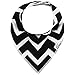 10-Pack Baby Bandana Drool Bibs for Drooling and Teething, 100% Organic Cotton, Soft and Absorbent, Hypoallergenic Unisex Bibs for Baby Boys & Girls - Baby Shower Gift Set by Ana Baby