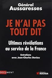 Je n'ai pas tout dit