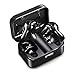 Wireless Earbuds Bluetooth True Wireless Earbuds 5.0 Deep Bass 20 Hours Play time Bluetooth Headphone Automatic Pair IPX5 Waterproof 3D Stereo Sound Earphone Gift for All Bluetooth Devices (Black)