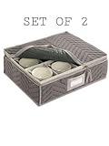 China Cup Storage Chest - Deluxe Quilted Microfiber (13
