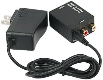 Analog to Digital Converter Kit for Truedio Wireless TV Headset System and Other Electronics