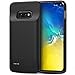 Battery Case for Samsung Galaxy S10e, 4700mAh Portable Charging Case Protective Extended Battery Charger Case Compatible with Samsung S10e (Black)