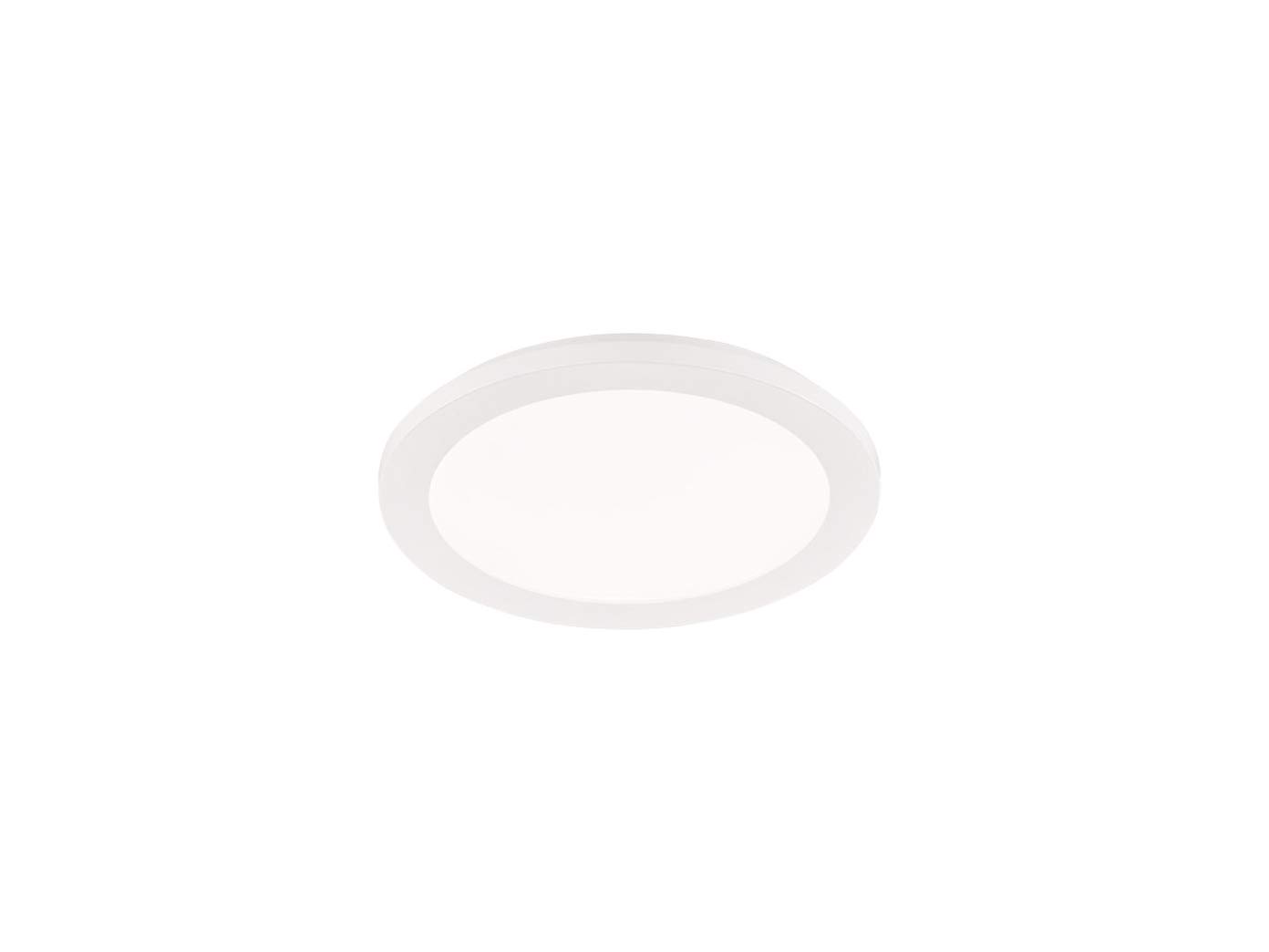 Reality Leuchten Camillus Ceiling Light, Acrylic, 15 W, White