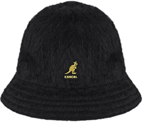 Amazon.com: Kangol Faux Shearling Utility Flap Cap - Black/1SFM