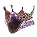 Oncpcare Pet Cage Hammock, Bunkbed Sugar Glider Hammock, Guinea Pig Bedding for Small Animal Parrot Ferret Squirrel Hamster Rat Playing Sleeping