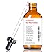 SAFFLOWER SEED OIL FACE MOISTURIZER - 4 oz. Dark Glass Bottle with Dropper | High linoleic facial serum regimen for acne and oily skin | Best all natural breakout skincare treatment for men and women