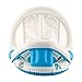 Dual Person Mommy and Baby Inflatable Baby Pool Float Swimming Ring with Canopy and Storage bag