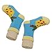 ShoppeWatch Baby Girl Socks with Grips 12 Pairs for Toddler Kids Infants Babies Anti Slip Non Skid Bottoms 2T and 3T Walkers BBSK42