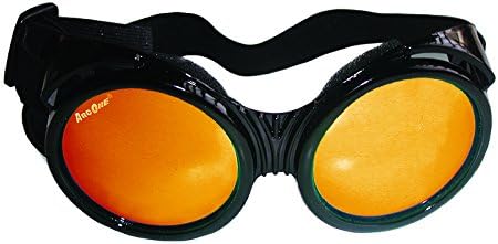 orange safety glasses