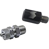 Nitrous Express SNO-809-QC Water/Methanol Nozzle Holder Nylon Elbow Low Profile Water/Methanol Nozzle Holder
