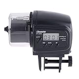 Automatic Fish Feeder,GenLed Digital Aquarium Fish Feeder Fish Tank Pond Auto Food Timer Feeder Adjustable Dispenser（2009D）