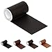Leather Repair Tape Patch Leather Adhesive for Sofas, Car Seats, Handbags, Jackets,First Aid Patch 2.4"X15' (Dark Brown Leather) primary