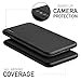 Thin iPhone Xs Case, Thinnest Cover Ultra Slim Minimal Apple iPhone Xs (2018) - totallee (Frosted Black)