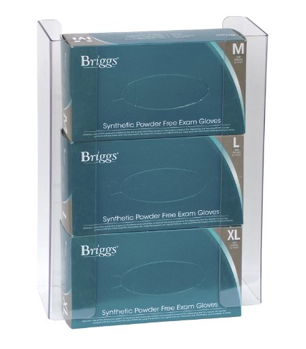 Omnimed305362 PETG Glove Box Holder, Triple