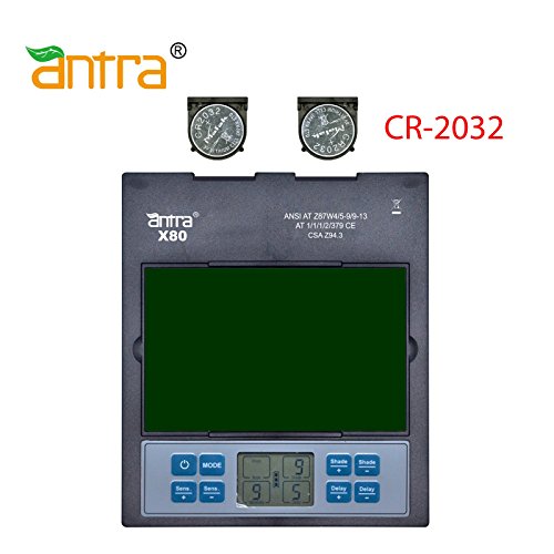 Antra AH7-X80-0000 Digital Controlled Solar Powered Auto Darkening