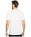 NIKE Men's Dry Short Sleeve Lockup Golf Tee, White/Black, Large