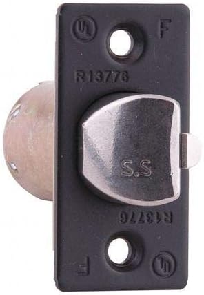 Deadlatch, 2-3/4 Backset, Strike 2-1/4 L