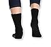 Pembrook Non Skid/Slip Socks – (6-Pack – Black) – Hospital - Fuzzy Slipper Socks – Great for adults, men, women. Designed for medical hospital patients but great for everyone