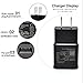 Adaptive Fast Wall Charger Adapter with USB Type C to A Cable Cord Compatible Samsung Galaxy S9 / S9+ / S8 / S8 Plus/Active/Note 8 / Note 9 and More