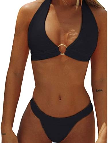 SCHOLIEBEN Swimwear Sexy Strapless Beachwear Chiffon Blouson Curvy Women's Bikini Hot Drillin Set Swimsuit Two Piece Filled Bra Beachwear