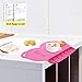 Silicone Baby Placemat - Food Grade Silicone Reusable Travel Placemat for Kids Tiny Diner Portable Roll Up Non Slip Washable Restaurant Food Mat for Child Toddler Infant