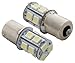 2pcs 13-SMD 1156 S25 Ba15s 12V Backup Signal Blinker Tail Light LED bulbs P21W 7506- White