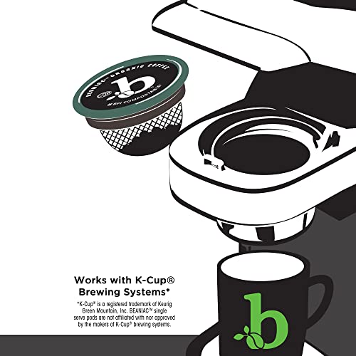 beaniac Big Buzz Variety Pack, Single Serve Coffee K Cup Pod Variety