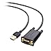 Cable Matters USB to Serial Adapter Cable (USB to RS232, USB to DB9) 3 Feet primary