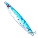 Aorace 7pcs/lot 30g/7.6cm Minnow Metal Lure 3D Eyes Hard Bait Casting Jigging Hard Lure Bass Trout Salmon Lures Without Hooks