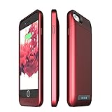 PhoneSuit Elite 6 PRO Ultra-Thin Battery Case for iPhone 6/6S (3,000 mAh) 130% Extra Power- Retail Packaging - Red