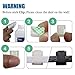 Cable Clips Adhesive Cable Clips Ethernet Cable Clips Wire Holder System 100 Pcs White for Car, Office, Desk Accessories, Home, Nightstand - XINCA