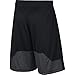 NIKE Boys' Dry HBR Athletic Shorts, Black/Anthracite/Black/White, Large