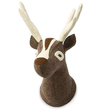 stuffed animal wall mount nursery