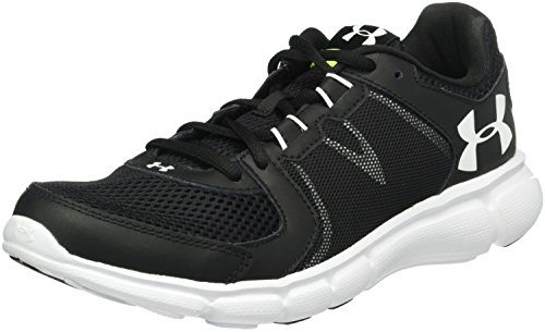 Under Armour Men’s Thrill 2 Running Shoes, Black/White, 10.5 D(M) US