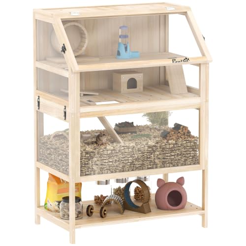 PawHut Wooden Hamster Cage