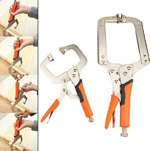 Home Garden Tekton Locking Chain Clamp Vise Grip Repair Fix Handymen Tool Hand Vise