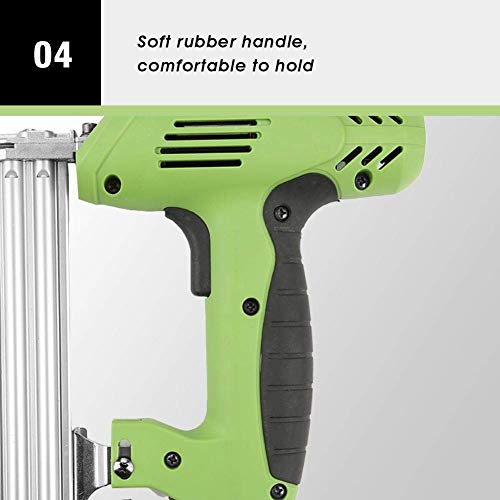 Gerade Nagelpistole, Elektrischer Nagler Nagler Handnagelwerkzeug Akku-Nagler-Kit Ergonomisch und leicht, für Möbel… – Bild 3