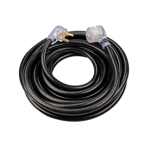 ClearMax 40 AMP Welder Extension Cord, 40 ft Indoor/Outdoor Heavy Duty