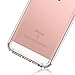 iPhone SE Case, UARMOR Transparent Crystal Clear Premium Protective Case Hard 3H PC Back Cover Flexible TPU Bumper for Apple iPhone SE 2016 & iPhone 5 5s (Clear)
