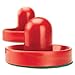 Brybelly Air Hockey Paddles - Sombrero Style Accessories for Gaming Tabletop for Kids & Adults - 3.75 Inch Large - 2 Paddles