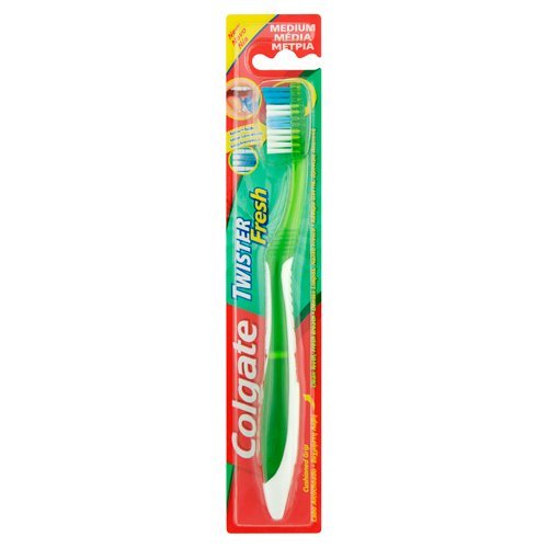 Colgate Twister Fresh Toothbrush, Medium