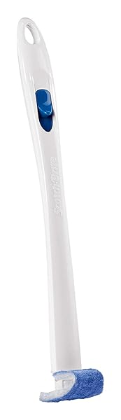 SCOTCH-BRITE DISPOSABLE TOILET SCRUBBER REFILLS, REMOVES RUST & HARD WATER STAINS, 10 DISPOSABLE REFILLS BLUE