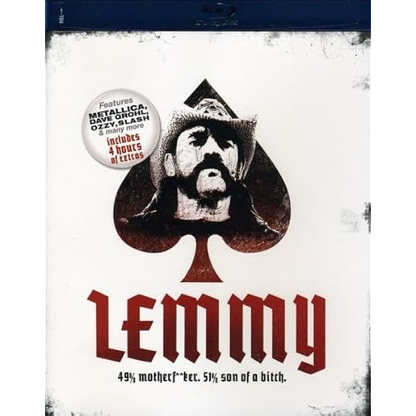Amazon.com: Lemmy: 49 Motherfucker, 51 Son Of A Bitch : Lemmy